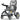 20-inch wide seat, 30-mile range, 500W power, 400-pound load capacity, lightweight, foldable, all-terrain electric wheelchair
