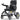 25 Miles 500W All Terrain 20-inch Wider Seat Lightweight Foldable Electric Wheelchair