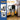 Foldable Bed Assist Rails with Sensor Light & Storage Pocket