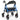 Noerishia 4 Wheels Foldable Rollator Walkers