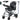 Goldseason Aviation certified all-terrain portable folding electric wheelchair