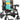 22"  Widest All Terrain Power Lightweight Foldable Motorized Wheelchair