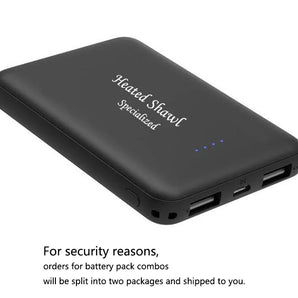 Heated Shawl Exclusive customized mini battery pack